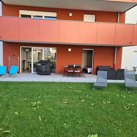 L'Instant Leman - T2 3 Etoiles A 5Min De Thonon Et Evian Avec Terrasse Et Jardin A 100M Du Lac أفيو لي با المظهر الخارجي الصورة