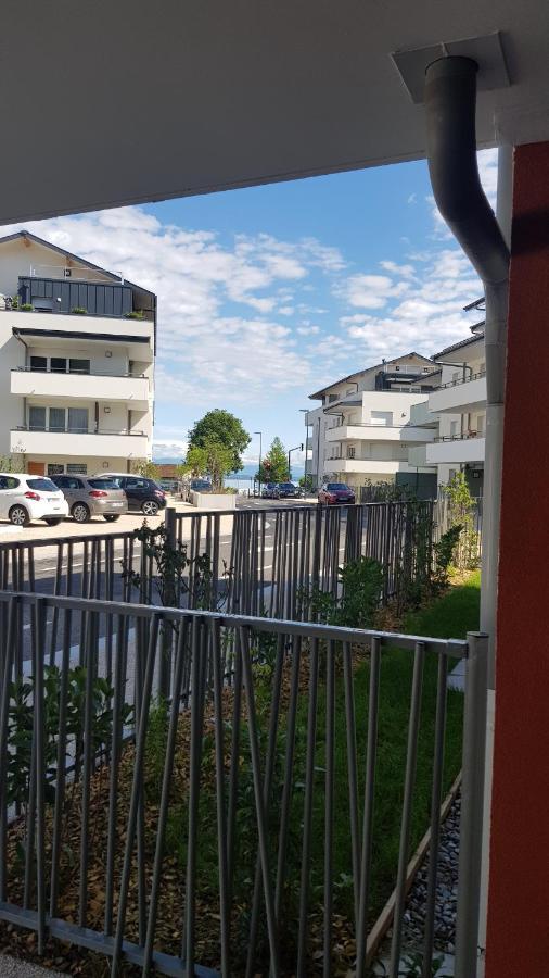 L'Instant Leman - T2 3 Etoiles A 5Min De Thonon Et Evian Avec Terrasse Et Jardin A 100M Du Lac أفيو لي با المظهر الخارجي الصورة