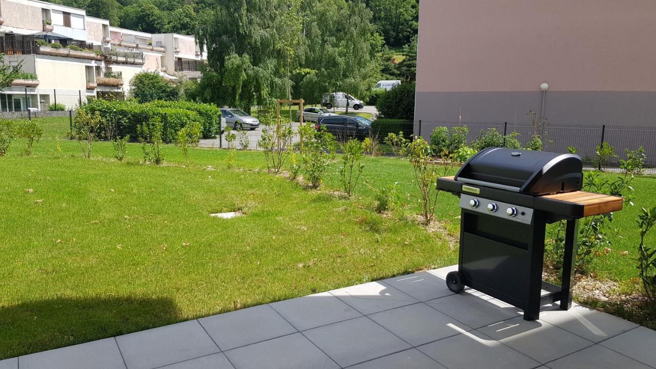 L'Instant Leman - T2 3 Etoiles A 5Min De Thonon Et Evian Avec Terrasse Et Jardin A 100M Du Lac أفيو لي با المظهر الخارجي الصورة