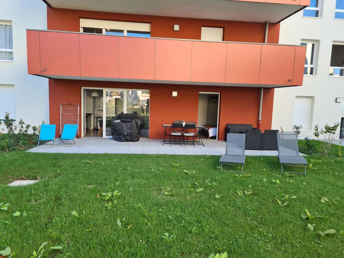 L'Instant Leman - T2 3 Etoiles A 5Min De Thonon Et Evian Avec Terrasse Et Jardin A 100M Du Lac أفيو لي با المظهر الخارجي الصورة