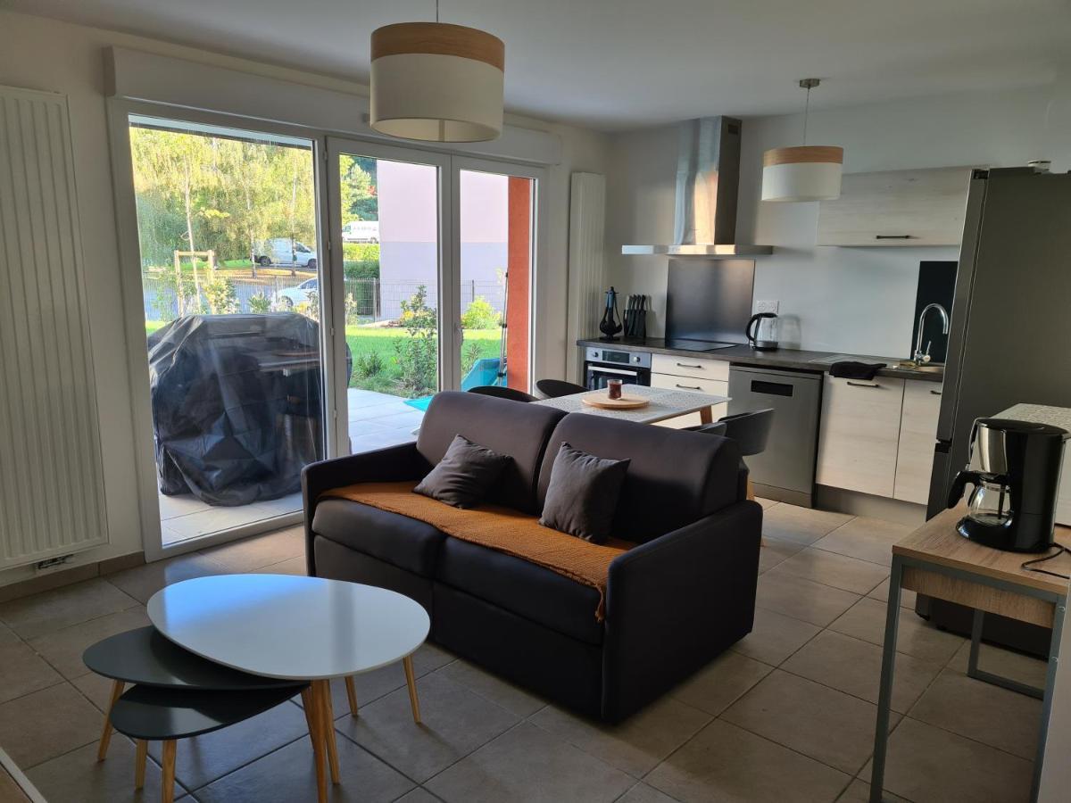 L'Instant Leman - T2 3 Etoiles A 5Min De Thonon Et Evian Avec Terrasse Et Jardin A 100M Du Lac أفيو لي با المظهر الخارجي الصورة